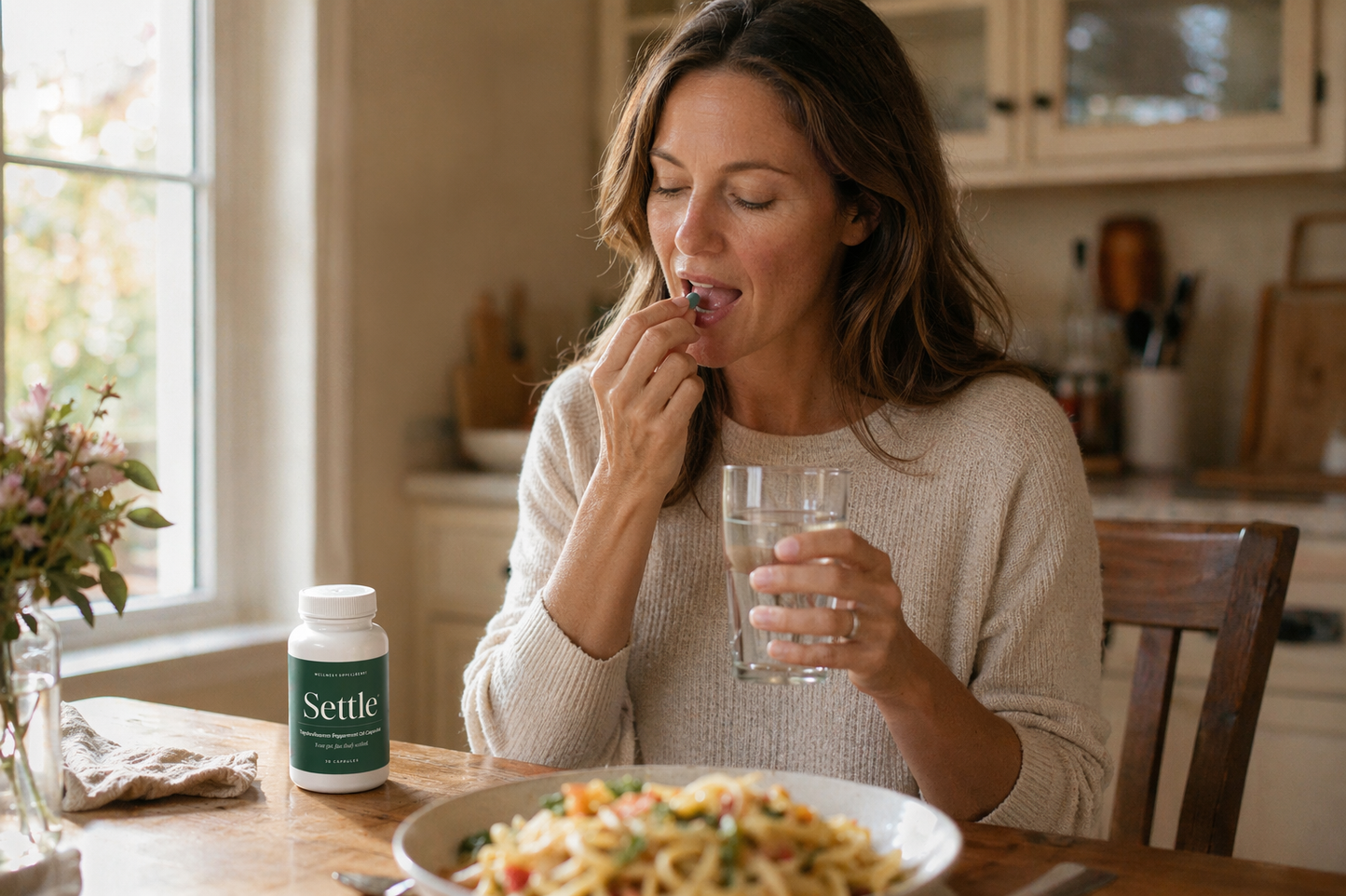 Settle™ — Targeted-Release Peppermint Oil Capsules